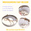 49-62cm Measuring Cap Size Professional Tool Measuring Cap Ruler Inner Diameter Ruler Square Position Ruler 6