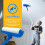 10-Inch Ceiling Paint Roller with Adjustable Shield for Splatter-Free Painting 3