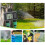 Water Timer Intelligent 2 Outlet Irrigation Watering System Sprinkler Timer Garden Programmer LCD Display 8