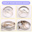 49-62cm Measuring Cap Size Professional Tool Measuring Cap Ruler Inner Diameter Ruler Square Position Ruler 7