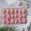 Easter Chocolate Mold Egg Shape Clear Texture Silicone 18 Cavity Cake Decorating Candy Mold for Party 4