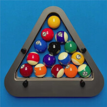 Billiard Rack Precision-Made Professional Pool 15- Rack, Solid Wood, Zero  Structure