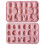 Easter Chocolate Mold Egg Shape Clear Texture Silicone 18 Cavity Cake Decorating Candy Mold for Party 8