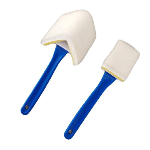 Conjunto de Almofadas de Pintura para Cantos de Paredes e Tetos,Almofada de Pintura de 7 Polegadas com Refis,Aplicador de Cantos ,Acabamento e 2