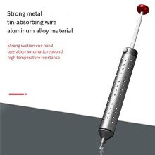 Leistungsstarke Entlötpumpe Aus Aluminium, Saug-TinGun, Lötsauger, Stiftentfernung, Vakuum-Lötkolben, Schweißreparaturwerkzeug