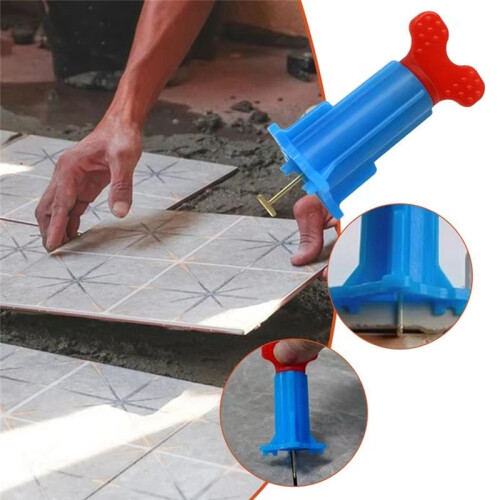 20 Pcs Tile Leveler Spacer Reusable Tools for Wall Floor Tile Adjustment Internal Screw Leveler Tile Tools with T-Pin 1