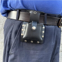 Leather Shoulder Tape Measure Outdoor Tools Wallet Storage Bag Convenient Wear-Resistant Stain-Resistant