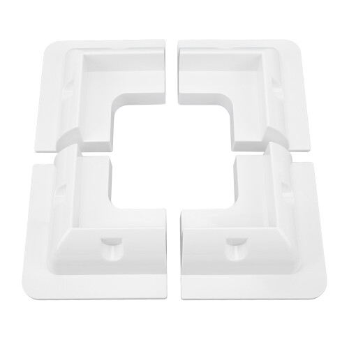 Durable Solar Mounting Brackets Innovative Design Flexible Mounting Options High Compatibility Universal Solar Panel Corner Bracket 1