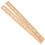 2pcs Sewing Craft Ruler Sewing Ruler Tool Wood Sewing Cutting Ruler Tailor Ruler Tool 8