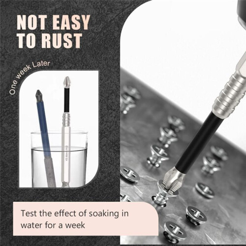 High Magnetic Screwdriver Drill Bit Set, Strong Magnetic Durability Screwdriver Drill Bit Set,Electric Screwdriver Set