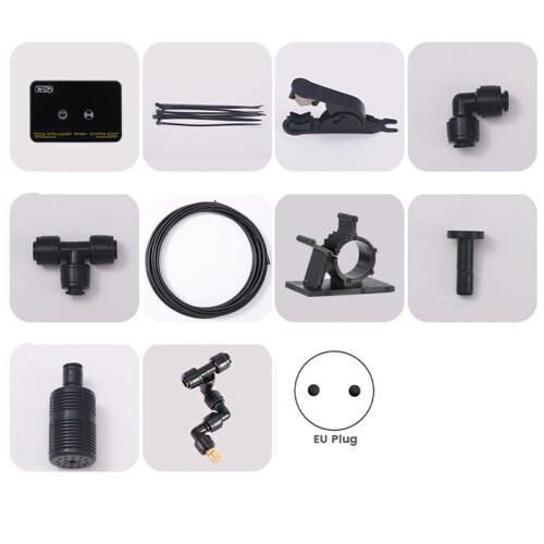 Intelligent Spray System Spray Rainforest Crawler Electronic Timer Automatic Spray Rainforest Kit Control Sprinkler (EU) 1