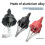 Pneumatic  Cage Expanding Tool for 10mm-120mm Remove&Install  Cage Cover Dust Cover Remove Tools Black Large 9