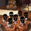 12 τεμάχια διακοσμητικά για cupcakes Halloween με μαύρη αράχνη και κρανίο, νυχτερίδα, λευκά 3