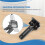 Liquid Glue Extrusion Tool Silicone Extrusion Tool Dispenser Squeezes Tool Easy Control Silicone Extrusion Tools Black 2