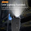 Rechargeable 50mw Red Light Tester VFL Cable Fiber Optic Visual Fault Locator Equipped with LED Lighting Function 5