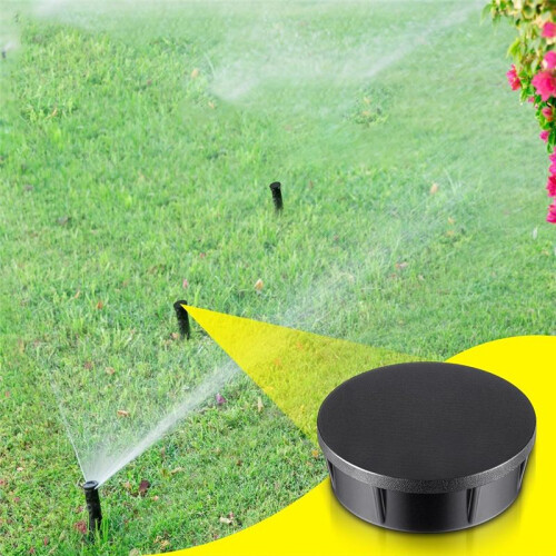 5 Pack Sprinkler  Cap for Hunter Pro Spray Sprinklers, Spray Shut Off Cap,Black Spray  Cap 2