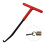2pcs Exhaust Spring Puller Tool Motorcycle Exhaust Spring Hooks, T Handle Exhaust Spring Hooks Snowmobile Spring Puller 7