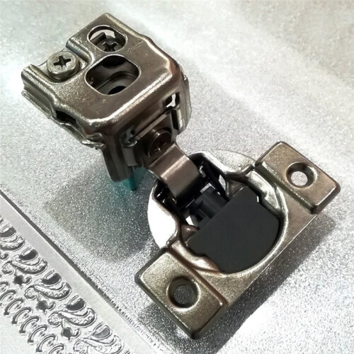 10 Pack Soft Close Hinges for Kitchen Cabinets, 3/4 Inch Overlay Stainless Steel Concealed Hinge 2