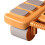 Ab Roller with Elbow Support,Rebound Ab Roller, Four Wheel Ab Roller Core Exercise, Home Gym,Abdominal Muscle Machine,A 6