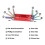 Multi-Tool Folding Multi-Tool Hexagon Socket Wrench Folding Plumb Screw Tool Special Work Wrench Key Set 4