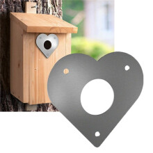 Woodpecker Protection for Nesting Box and Bird House - Extra Safe Flight Hole Protection for Nesting Boxes (28 + 32 mm)