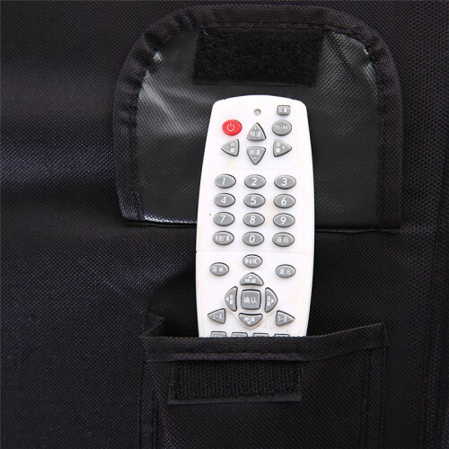 Capa de TV Externa À Prova D'Água para TV de 30-32 Polegadas com Capa Inferior, Tecido Grosso, Capa de TV À Prova de Poeira e Intempéries 1