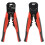 Professional Electrician Wire Tool Multi-Functional Cable Wire Stripper Cutter Crimper Crimping Stripping Plier 2