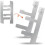 30Pack  Box Support Electrical Box F Clips Box Mounting Straps with Plaster Ears, Box Straps and Support 3