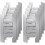 30Pack  Box Support Electrical Box F Clips Box Mounting Straps with Plaster Ears, Box Straps and Support 4