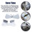 4 Pack Gutter Downspout Extensions Gutter Hinges Downspout Extension for Rectangle or Square Downspout 9