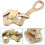 2 PCS Cable Grip Steel Wire Puller 1 Ton, 2210 Lb Load Cable Puller Tool for Wire Rope, Fits 2.5-16mm Cables 3