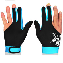 (L) 3-Finger Billiard Gloves - Unisex, Left/Right