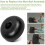 311011 Trimmer Mow   for Walk Behind String Mower, Weed Wacker Plastic Mow  Hex Center Bearing Assembly 1