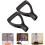 2-Piece D-Shaped Shovel Handle Replacement Handle Plastic D-Shaped Handle for and Garden Tools Inner Diameter 32cm 4