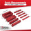 Aluminum Alloy Height Gauge Blocks Calibration Size Markings Precision Setup Bars Stackable Design Metric Setup 6