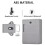 RFID Digital Lock for Furniture - Invisible, No Drill Installation, Key Card Access B 5