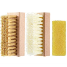 4Pcs Suede Shoe Brush and Eraser Suede Nubuck Cleaning Brush for Shoes, Cleaning Shoe Brush Tool for Shoe Cleaning Set