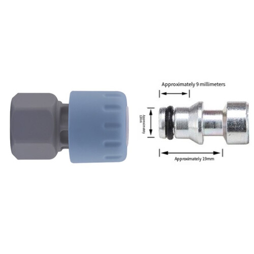 M22 High Pressure Washer Adapter, Quick Connect Plastic Conversion Connector, Car Washing Machine Accessories D 2