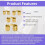 8Pcs Brass  Hinges Hidden Set, 8mm/10mm/12mm/14mm Invisible  Hinge, 180 Degree Opening Angle 3