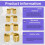 8Pcs Brass  Hinges Hidden Set, 8mm/10mm/12mm/14mm Invisible  Hinge, 180 Degree Opening Angle 5