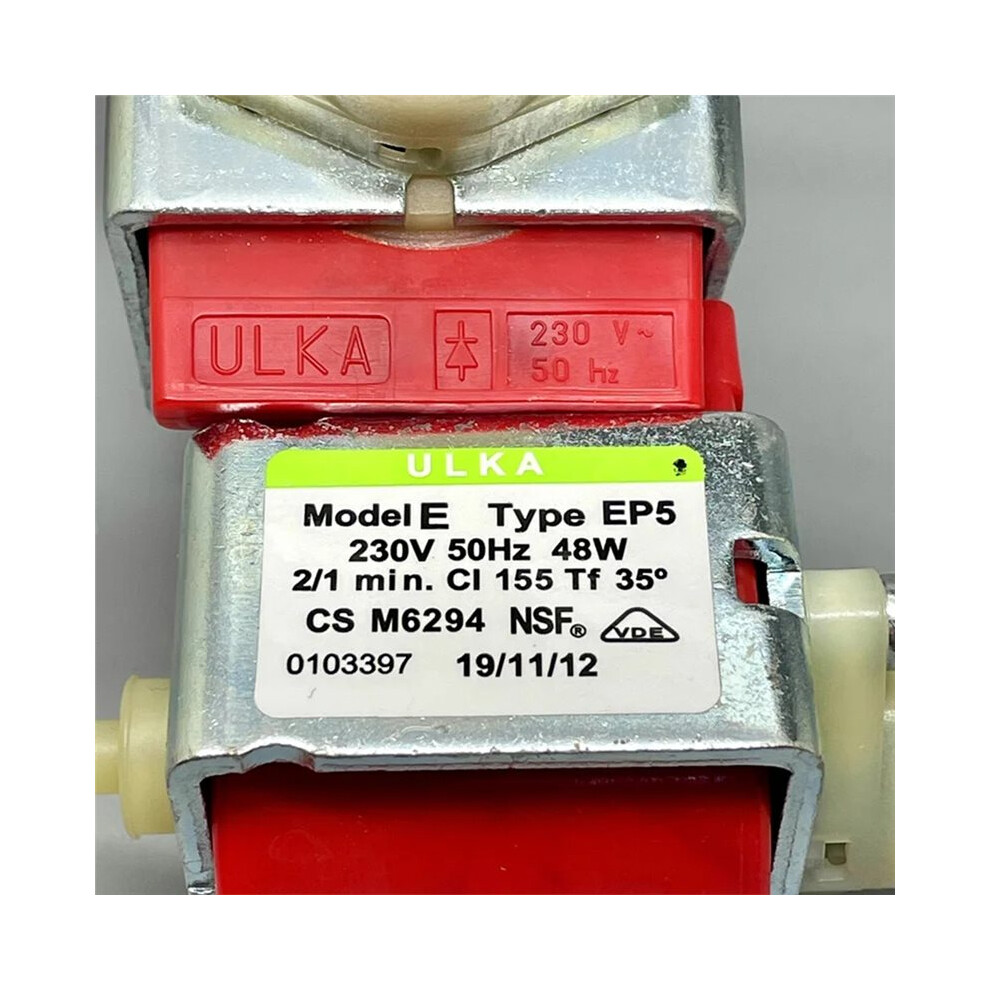 For Ulka Ep5 48W 230V Water Pump For Bauknecht 481236018581 5132106900 422245945091 Coffee Machine 6031379112265