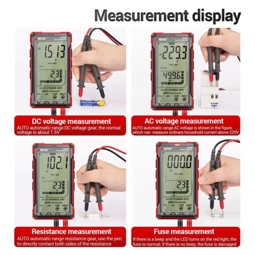 ANENG 622A Digital  Multimeter with Auto Range True RMS /AC Voltage 9999 Analog Tester Meter Multitester 2