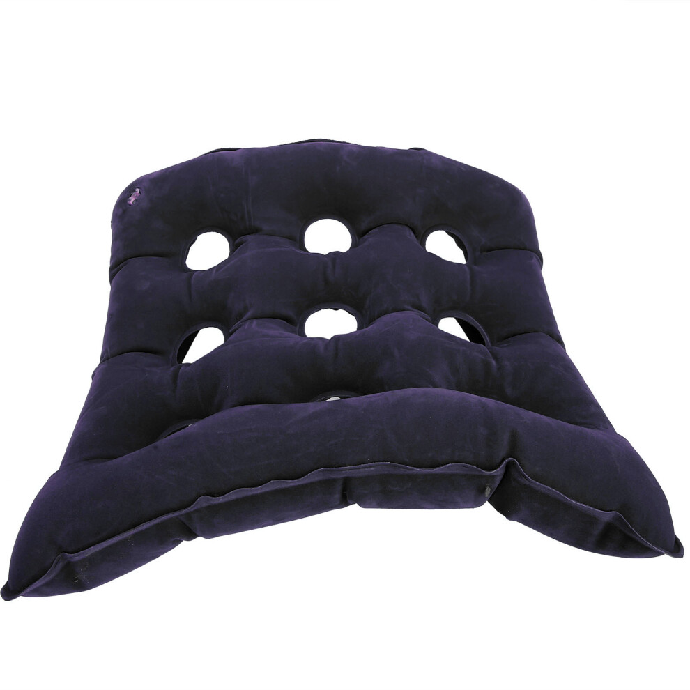 Blue Inflatable Anti-Bedsore Cushion For Elderly 49.5X49.5cm Royal