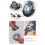 Angle Grinder M14/10Thread Inner Outer Flange Nut Set Quick Release Locking Nut for     M14 8