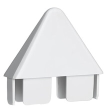 16pcs Vinyl Picket Fence Caps, White Post Caps for 7/8" X 3" Outdoor Garden Fences