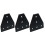6Pcs 4040 Series Aluminum Corner Bracket T-Shape Connector with Hardware Kit for DIY Projects 6