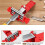 Chisel Sharpening Jig Kit for Woodworking, Adjustable 0.1" to 2.8" Width with Angle Gauge From 10 to 45 4