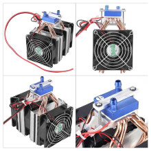 Refroidisseur Thermoélectrique à Semi-Conducteurs pour la Réfrigération D'Eau, Kit de Refroidissement pour Poissons à Monter Soi-Même, 180 W