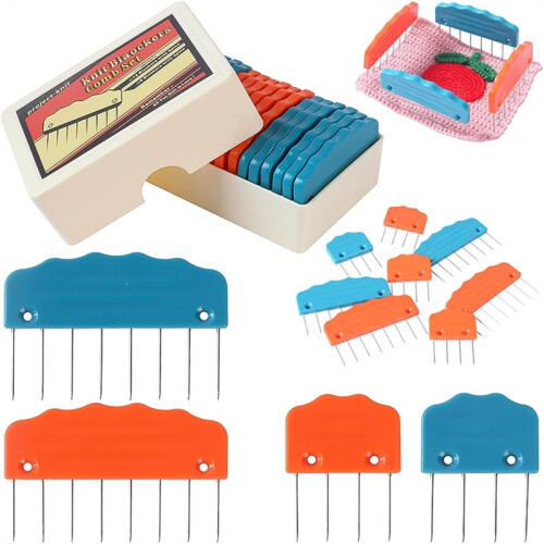 Knit Blocking Pin Kit, 20pcs Knit Blockers Combs for Crochet Knitting Blocking Board Mats, Knit Blocking Pins 2