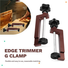 Trimming Machine G-Clamp Milling Engraving Guide Rail Fixing Clamp Aluminum Alloy Clamp DIY Woodworking Tools Set